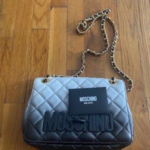 Authentic Moschino Ombre Quilted Shoulder Bag